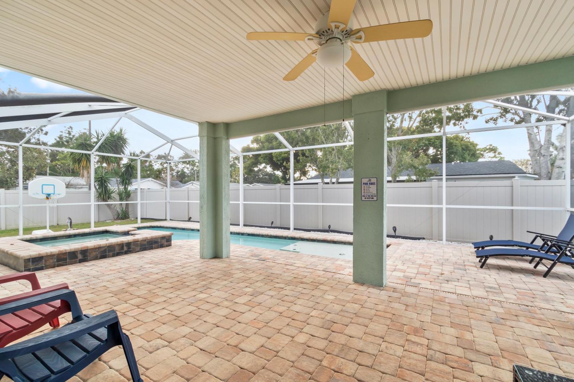 קלירווטר Saltylux16 Heated Saltwater Pool, Near Beach, Honeymoon Island, Farmer Market מראה חיצוני תמונה