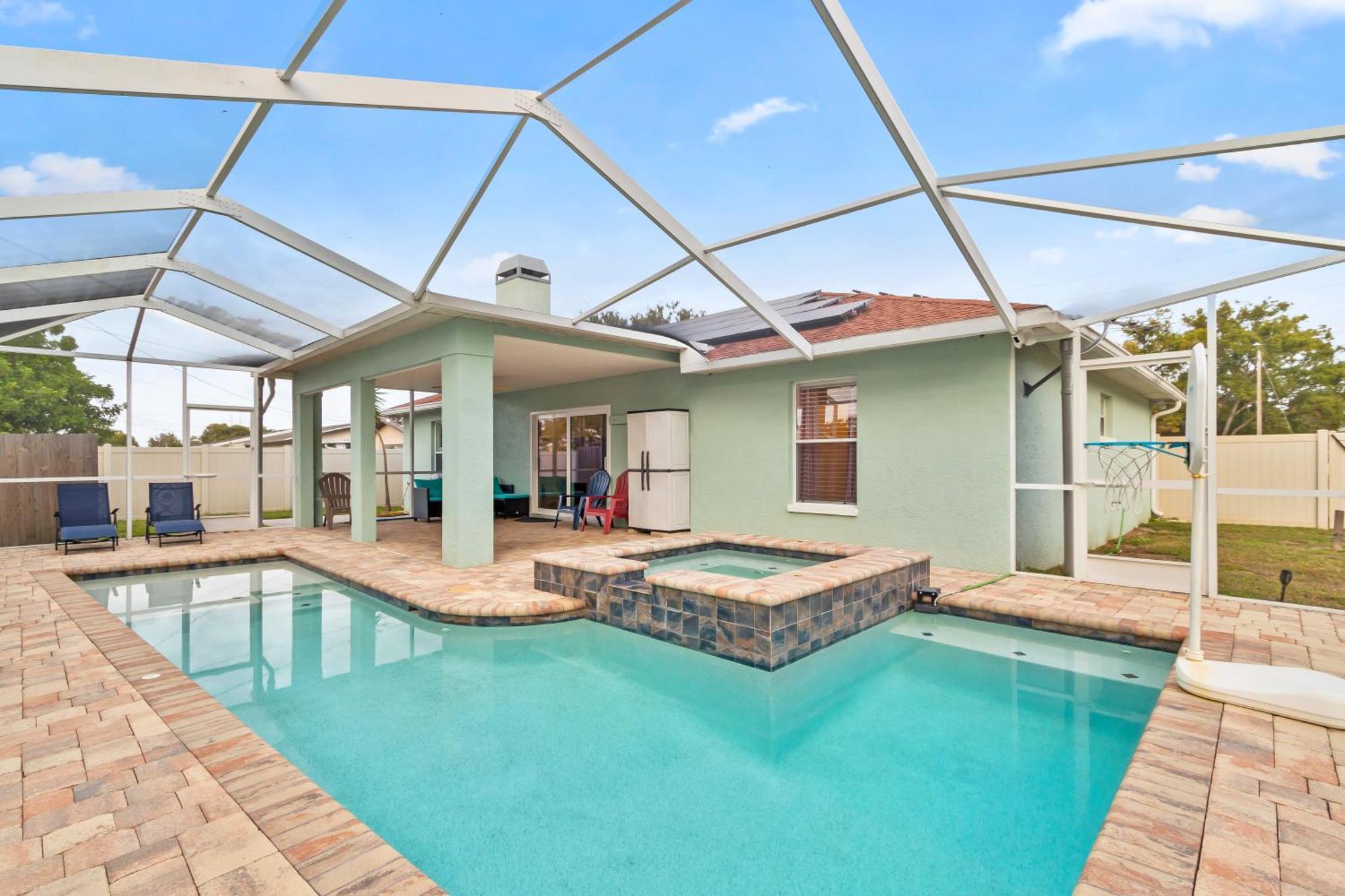 קלירווטר Saltylux16 Heated Saltwater Pool, Near Beach, Honeymoon Island, Farmer Market מראה חיצוני תמונה